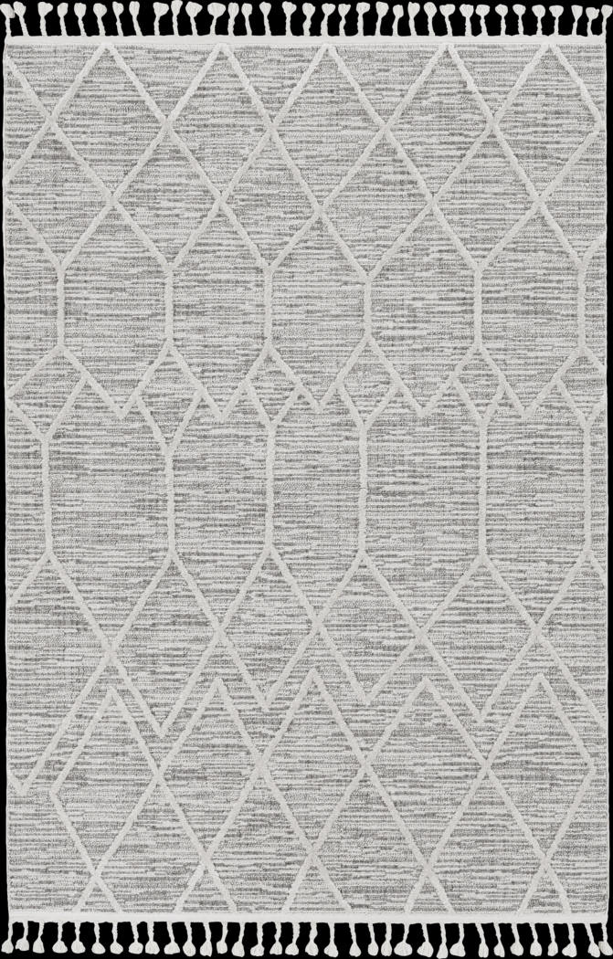 Hudmere Gray 5'3 x 7'7 Rug - Thumbnail - Image 1