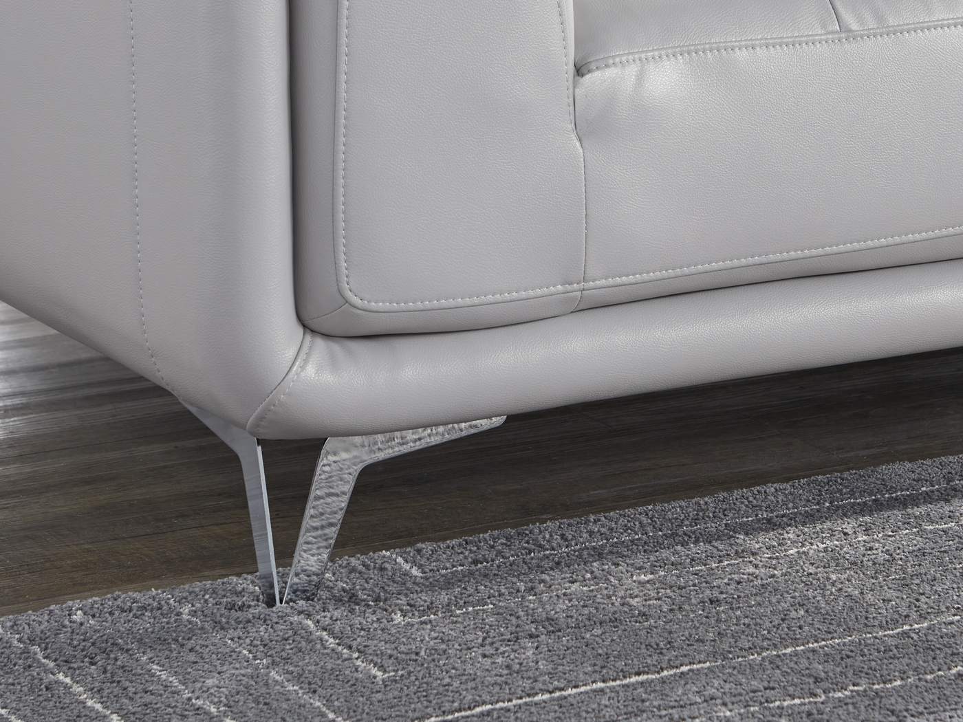 Hudson Heights Platinum 6 Pc Sectional Living Room - Thumbnail - Image 14