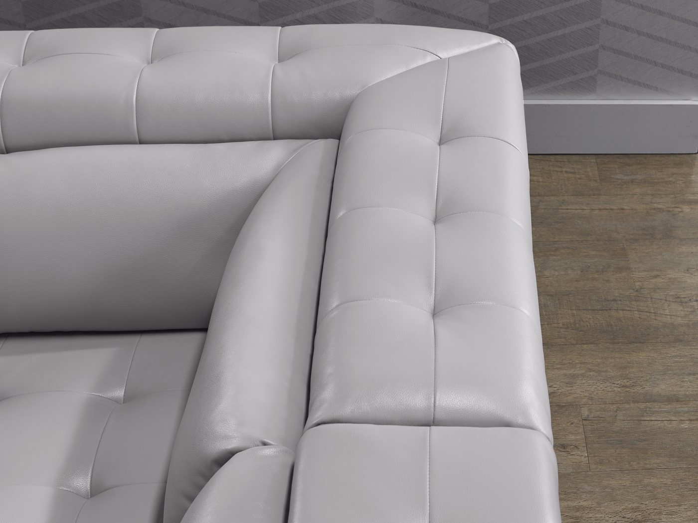Hudson Heights Platinum 2 Pc Sectional - Thumbnail - Image 4