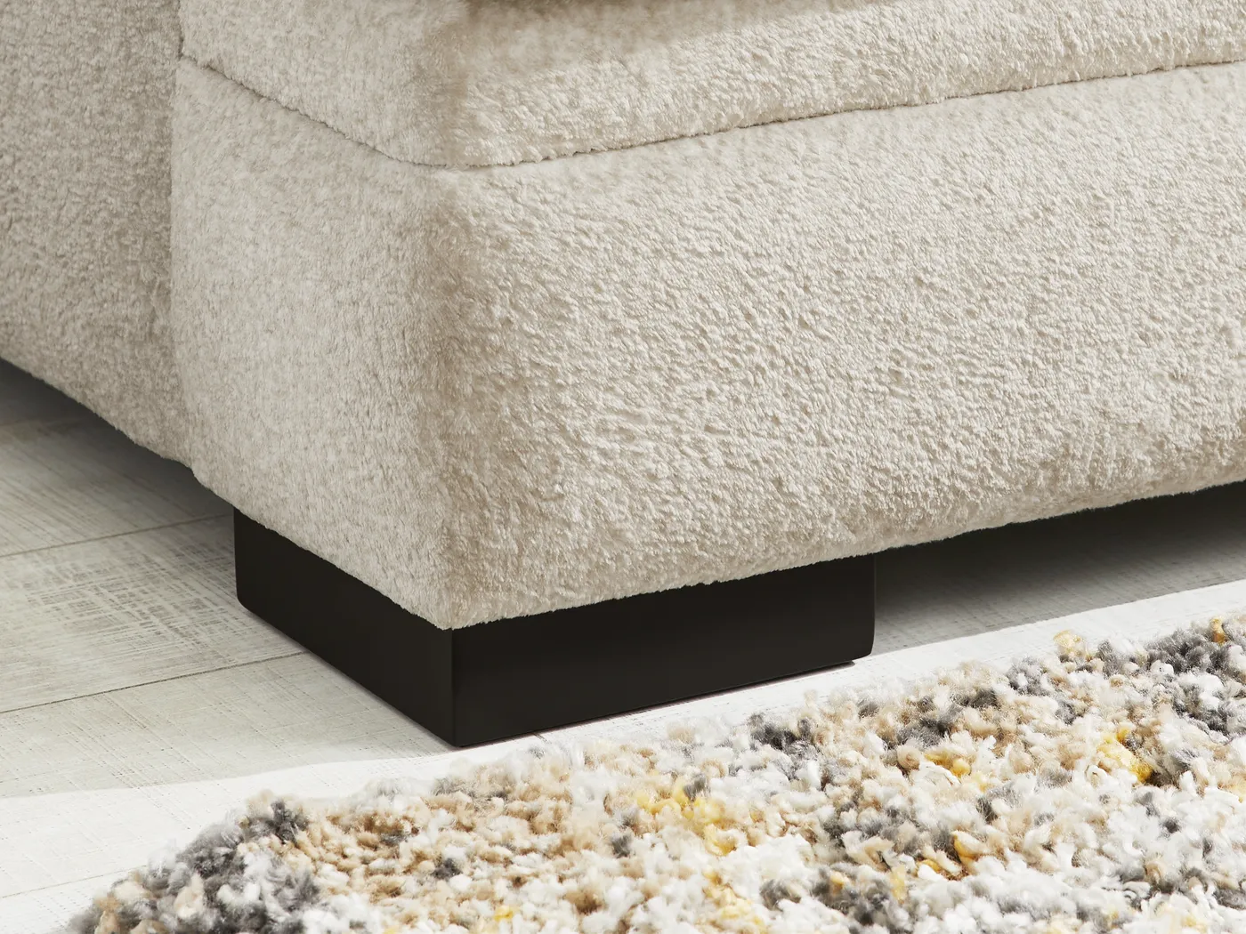 Hudson Street Beige 2 Pc Sectional - Image 7