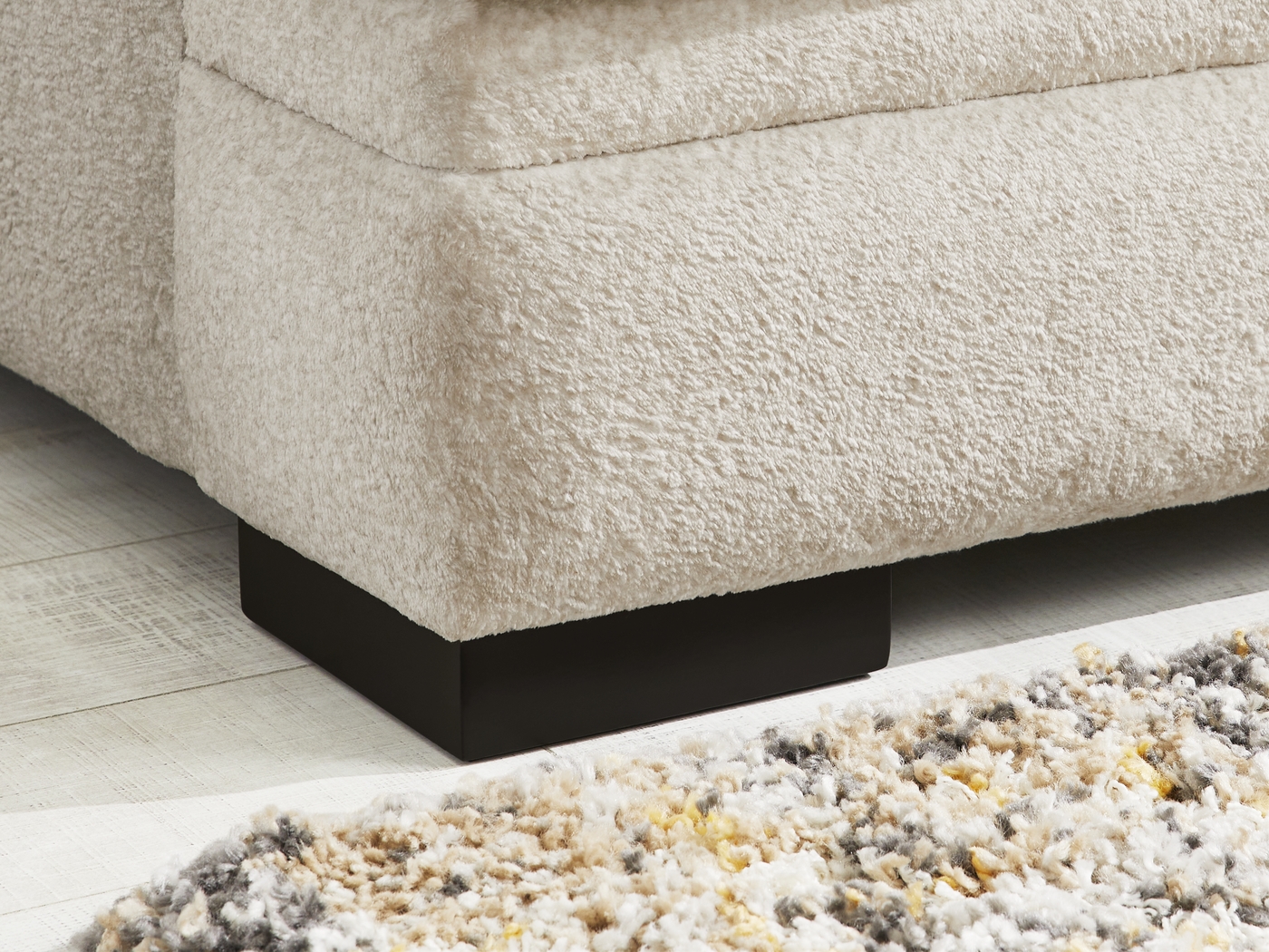 Hudson Street Beige 7 Pc Sectional Living Room - Thumbnail - Image 9