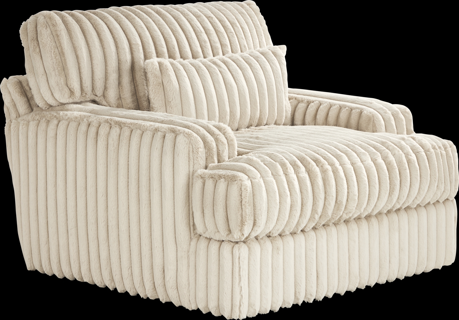 Hudson Street Beige Swivel Chair - Thumbnail - Image 1