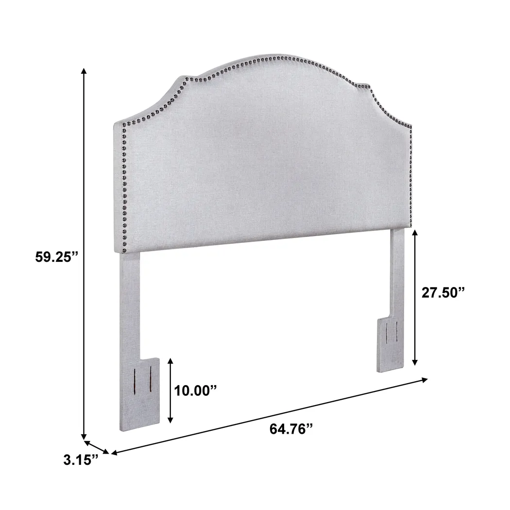 Huffaker Gray King/California King Headboard - Thumbnail - Image 7
