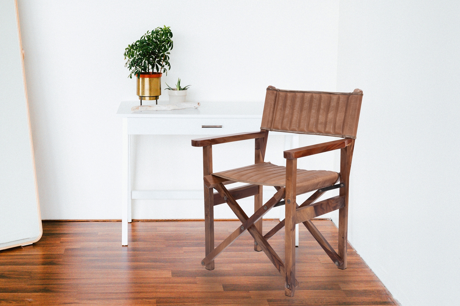 Huguenot Brown Accent Chair - Thumbnail - Image 7