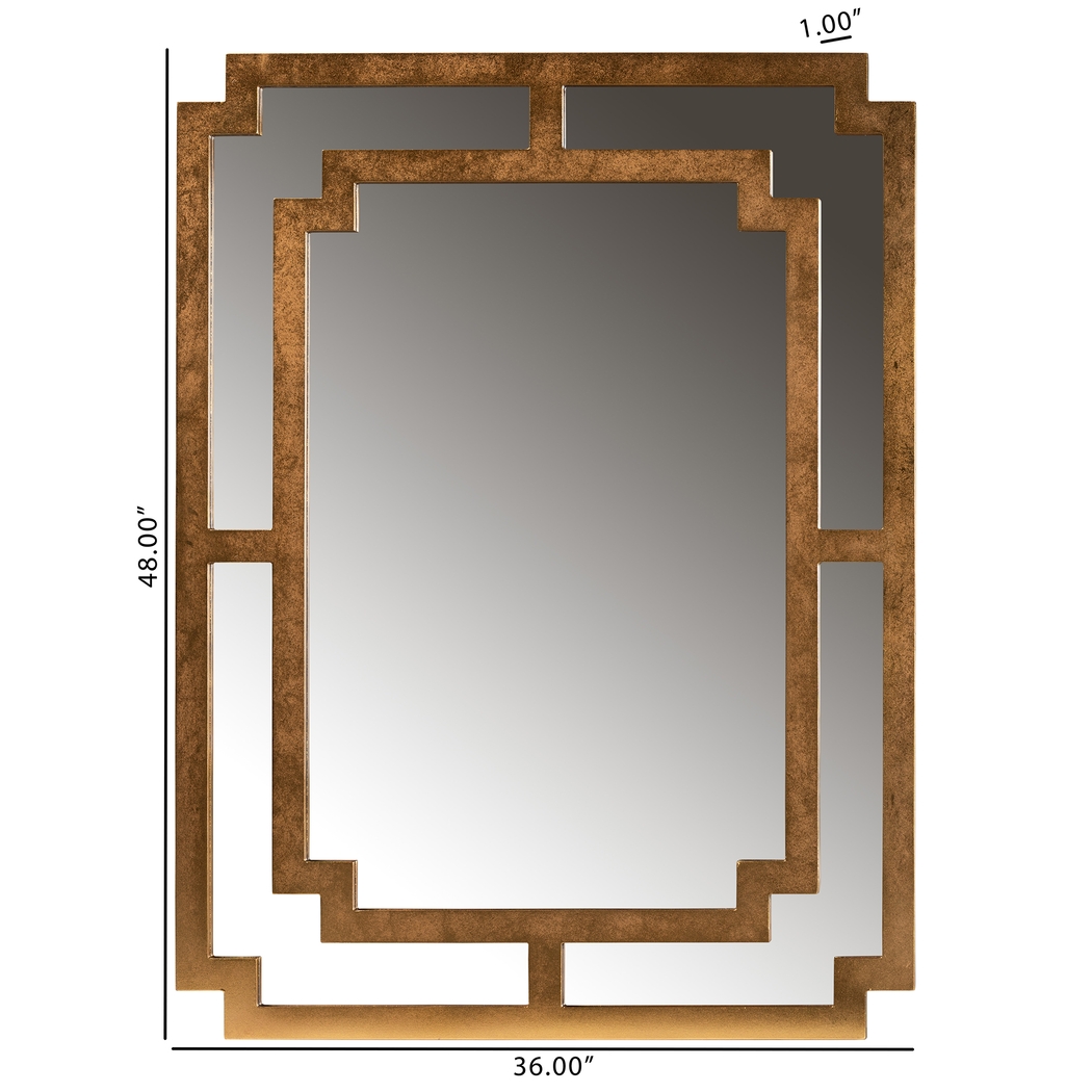 Huguet Gold Wall Mirror - Thumbnail - Image 4