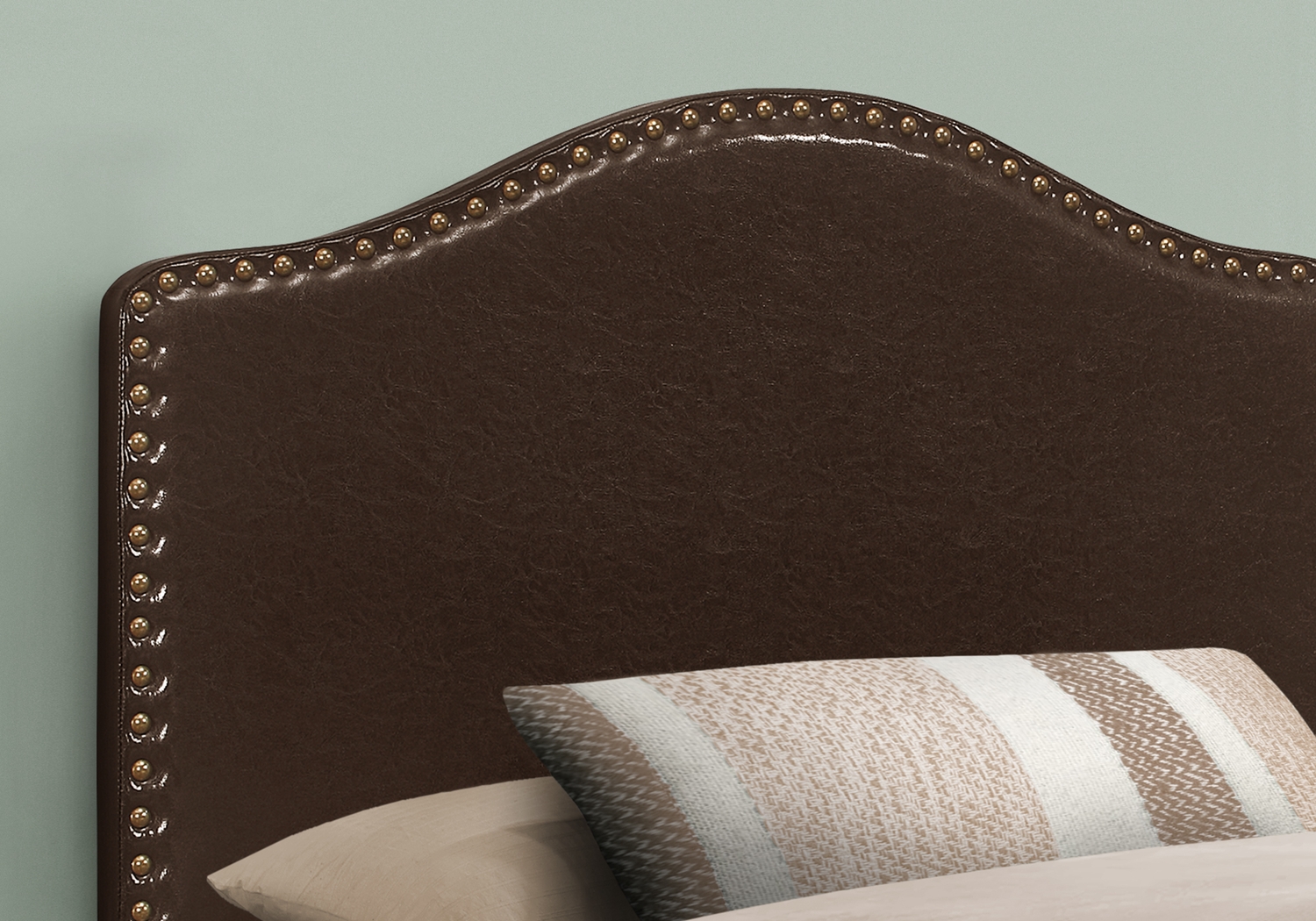 Hugur Brown Twin Headboard - Thumbnail - Image 2