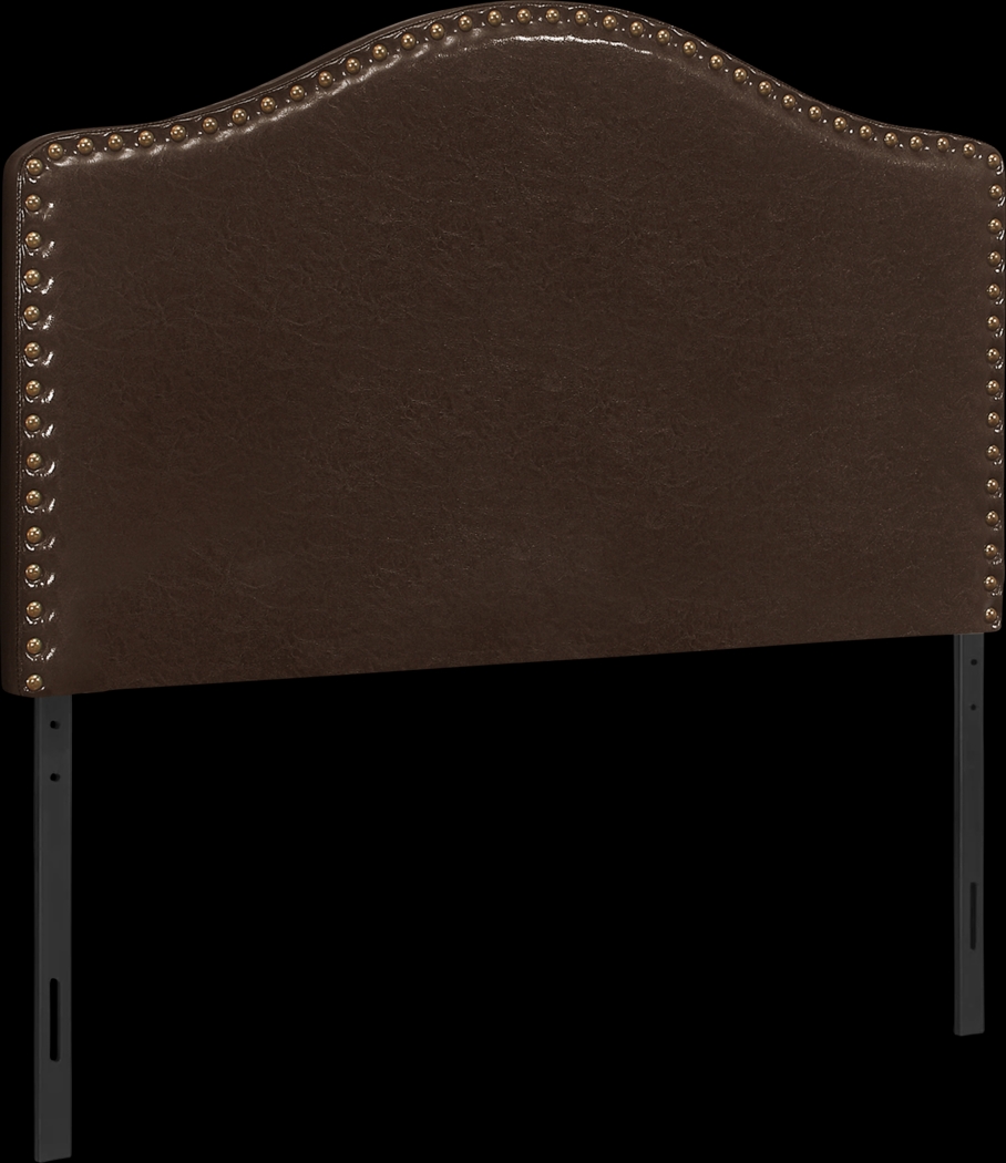 Hugur Brown Twin Headboard - Thumbnail - Image 1