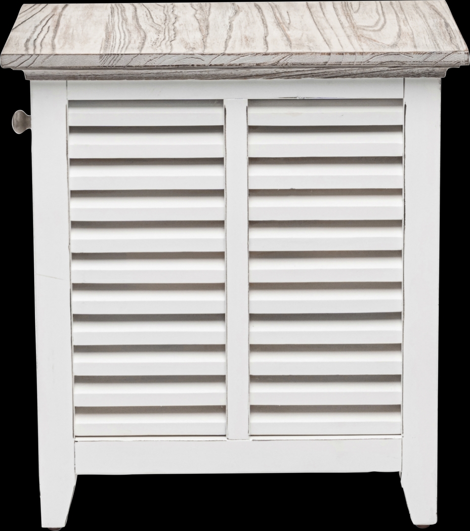 Huibei Gray Chairside Table - Thumbnail - Image 13