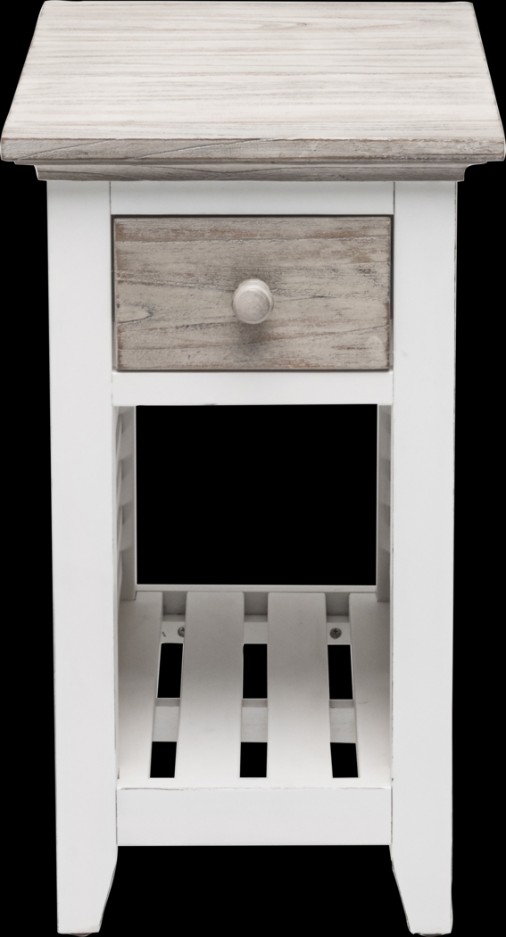 Huibei Gray Chairside Table - Thumbnail - Image 14