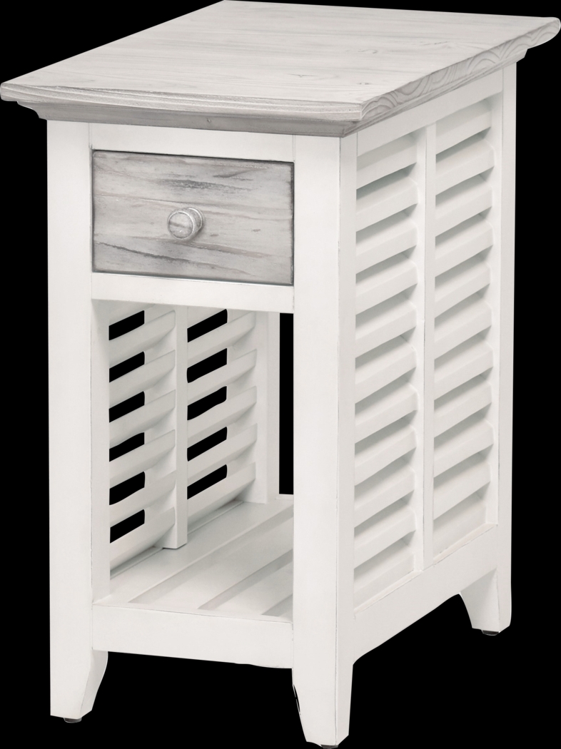 Huibei Gray Chairside Table - Thumbnail - Image 15