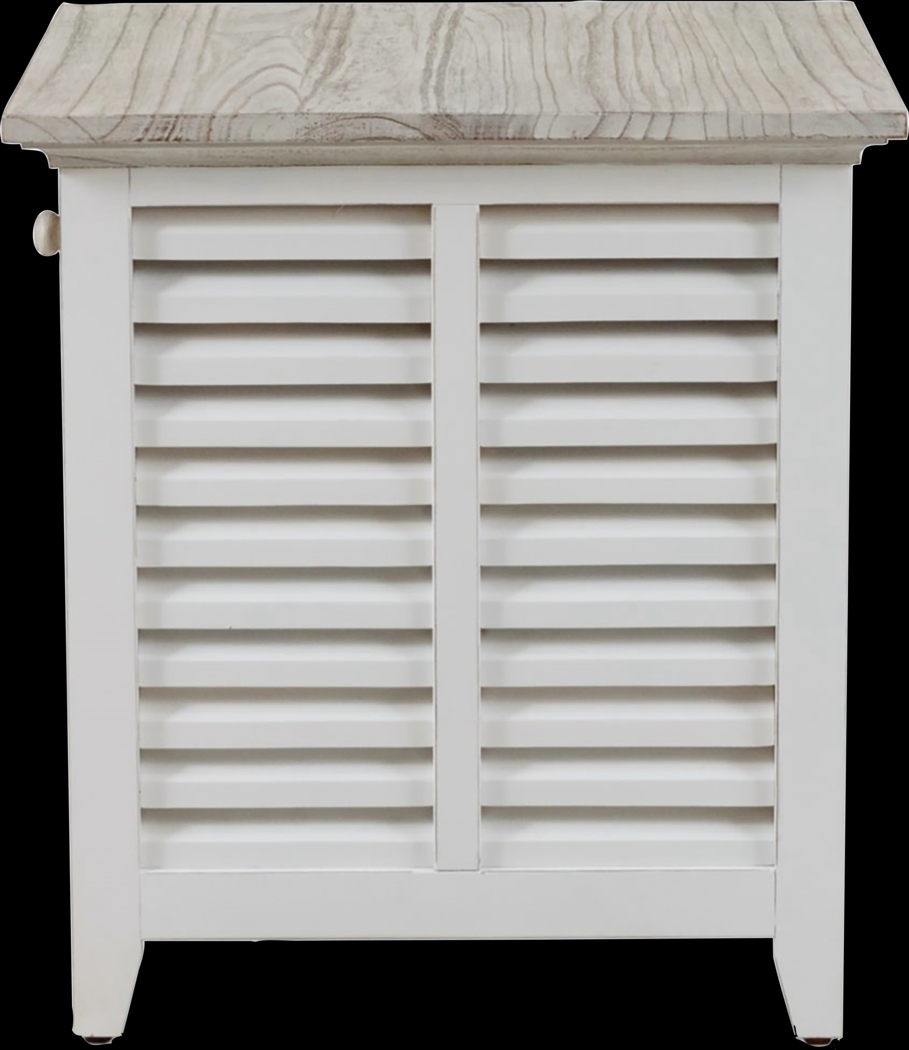 Huibei Gray End Table - Thumbnail - Image 6