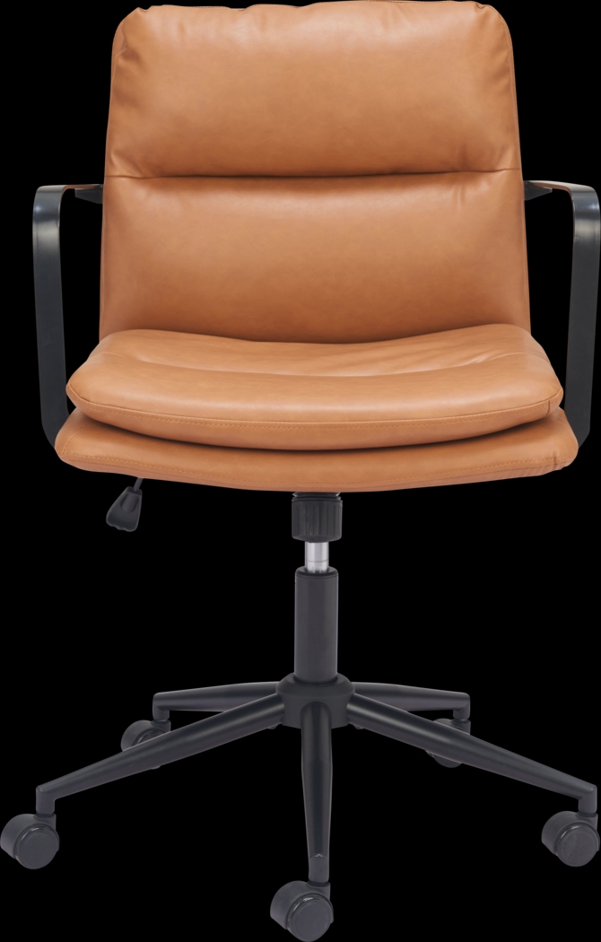 Huitli Brown Office Chair - Thumbnail - Image 5