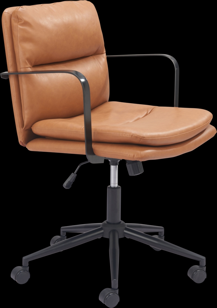 Huitli Brown Office Chair - Thumbnail - Image 8