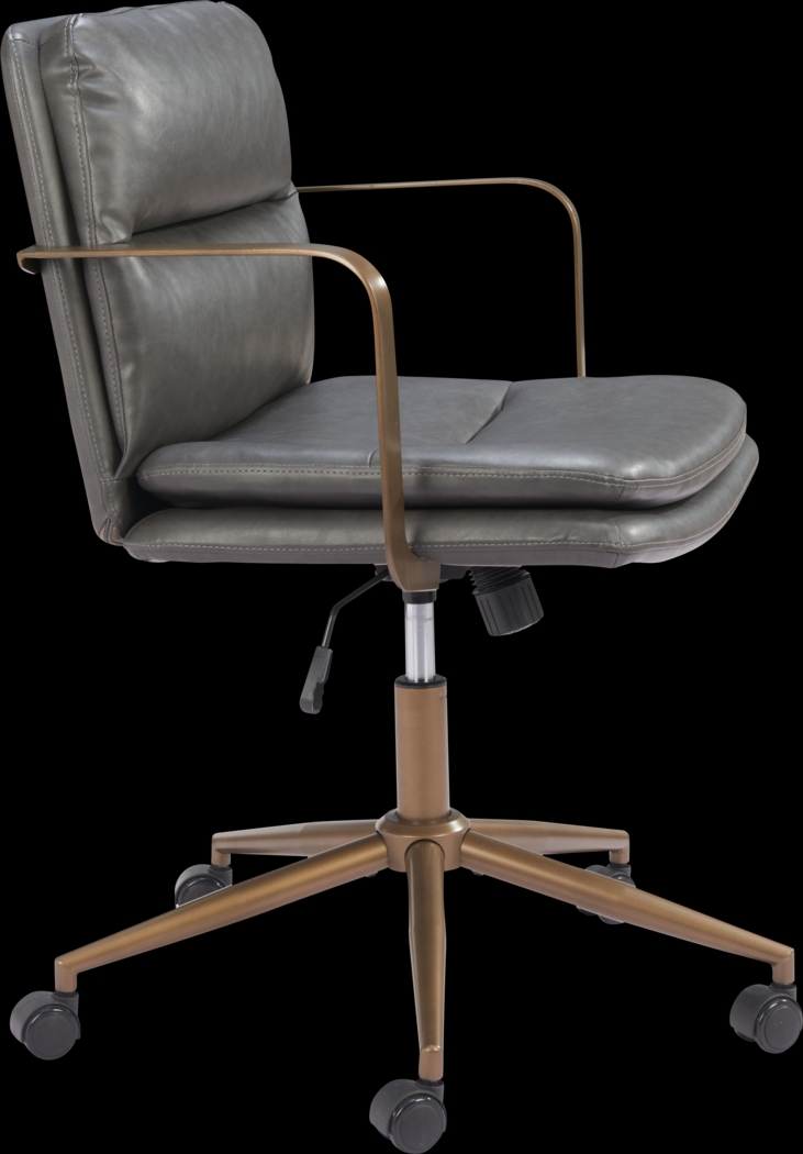 Huitli Gray Office Chair - Thumbnail - Image 8