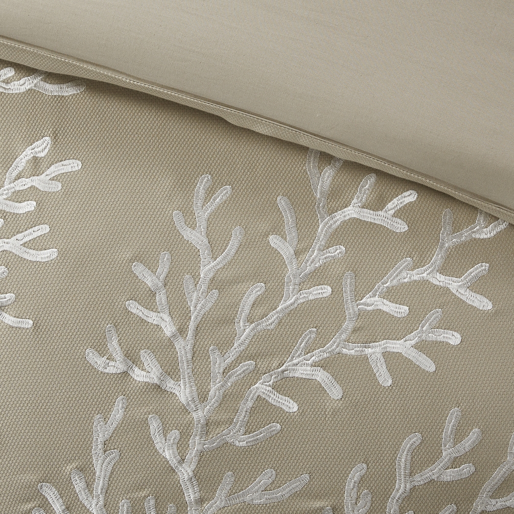 Huizache Brown 6 Pc King Comforter Set - Thumbnail - Image 4