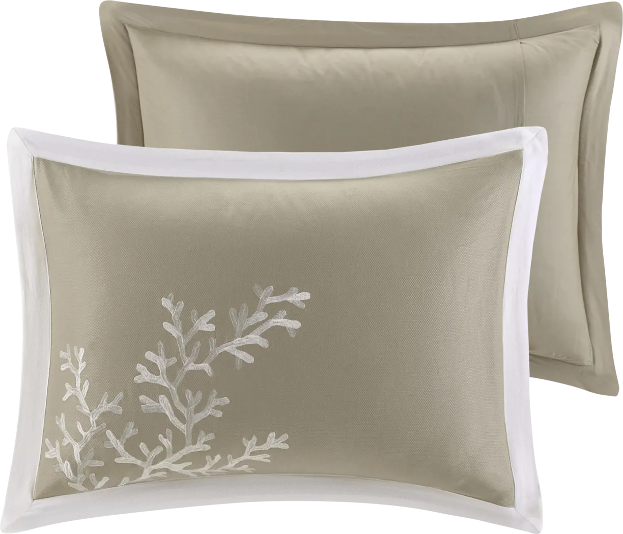 Huizache Brown 6 Pc Queen Comforter Set - Thumbnail - Image 7