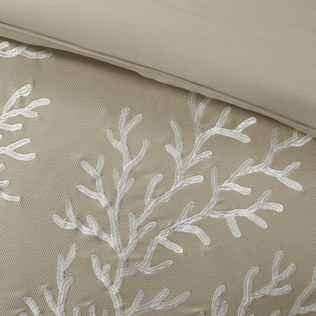 Huizache Brown 6 Pc Queen Comforter Set - Thumbnail - Image 4