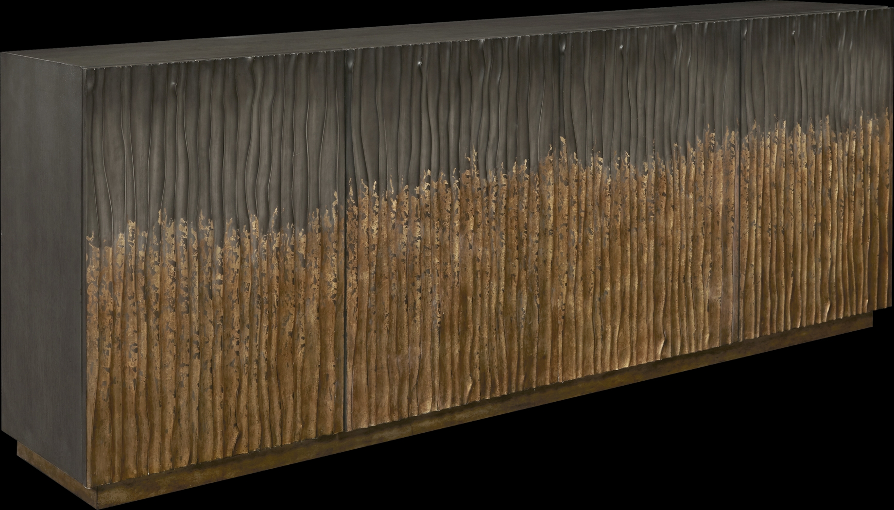 Hullen Gray Credenza - Thumbnail - Image 1