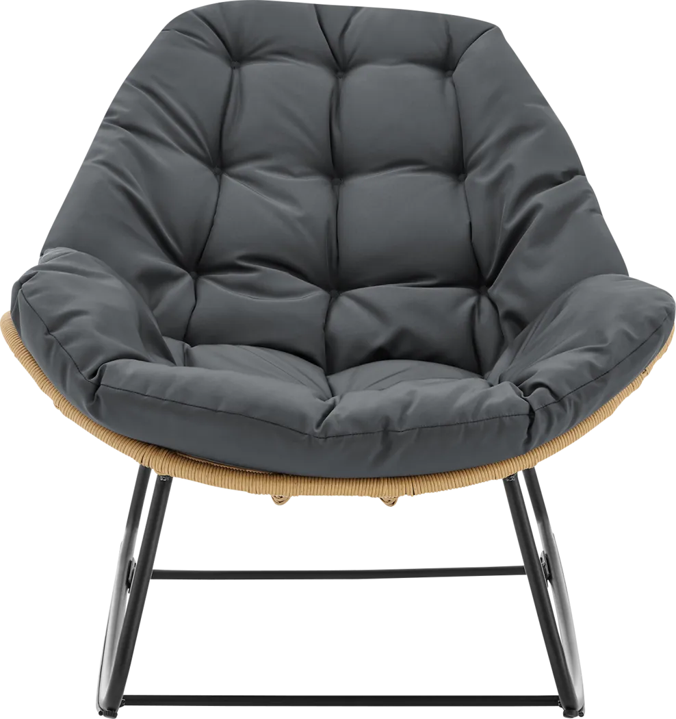 Hulnick Gray 3 Pc Rocking Chair Set - Thumbnail - Image 6