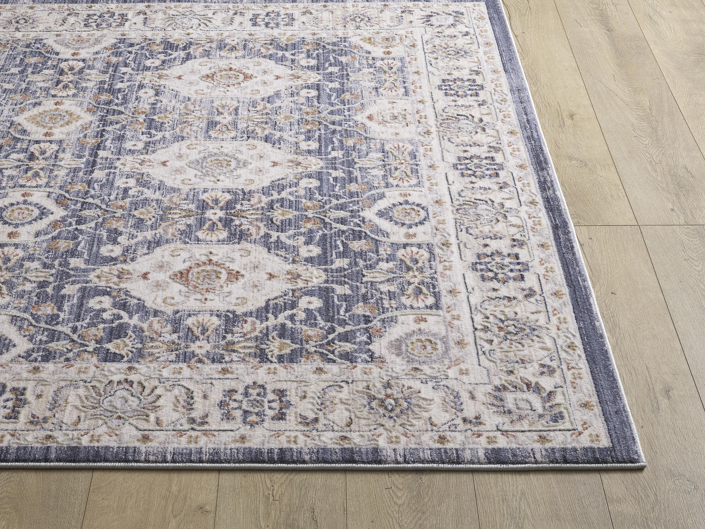 Hulwaki Blue 5'3 x 7'10 Rug - Thumbnail - Image 3