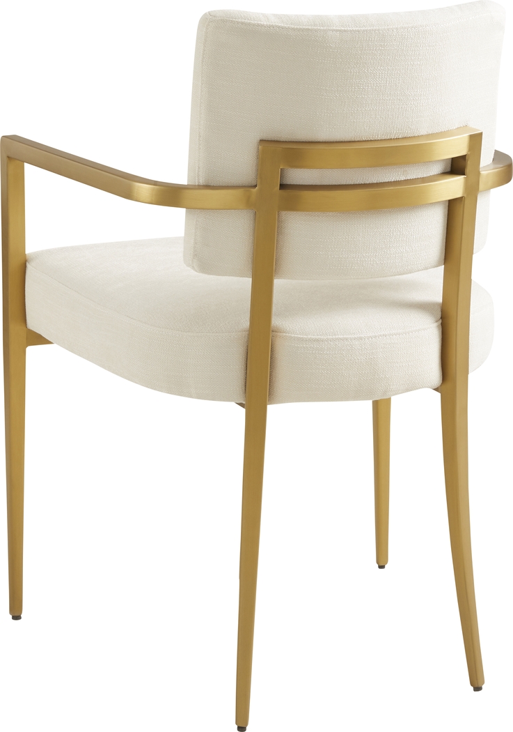 Hungerford White Arm Chair - Thumbnail - Image 2