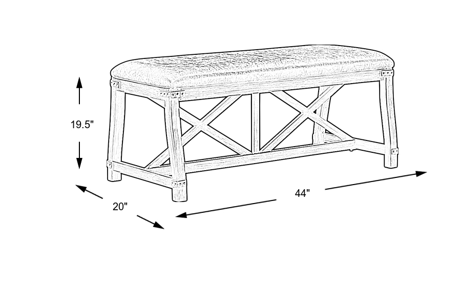 Dimension Image. Please refer to the Dimension Tab on this page for dimension details.