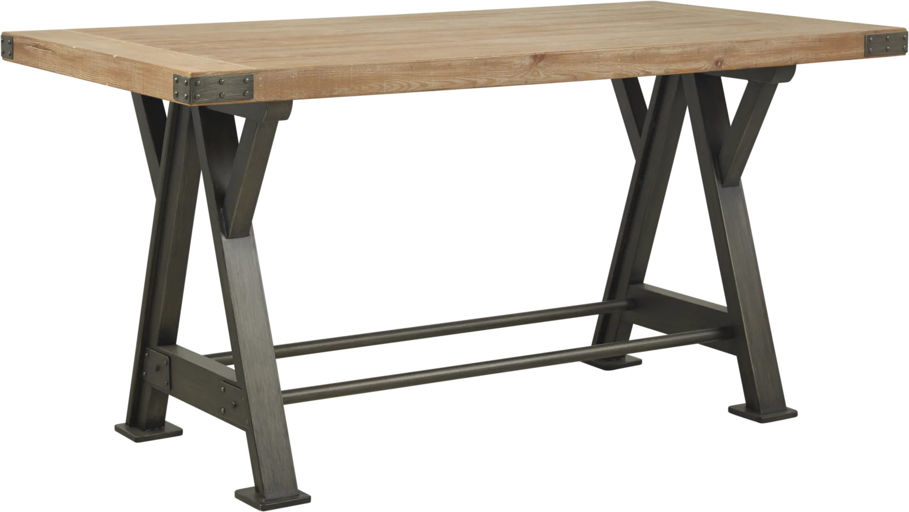 Hunter Mill Brown Counter Height Dining Table - Thumbnail - Image 1