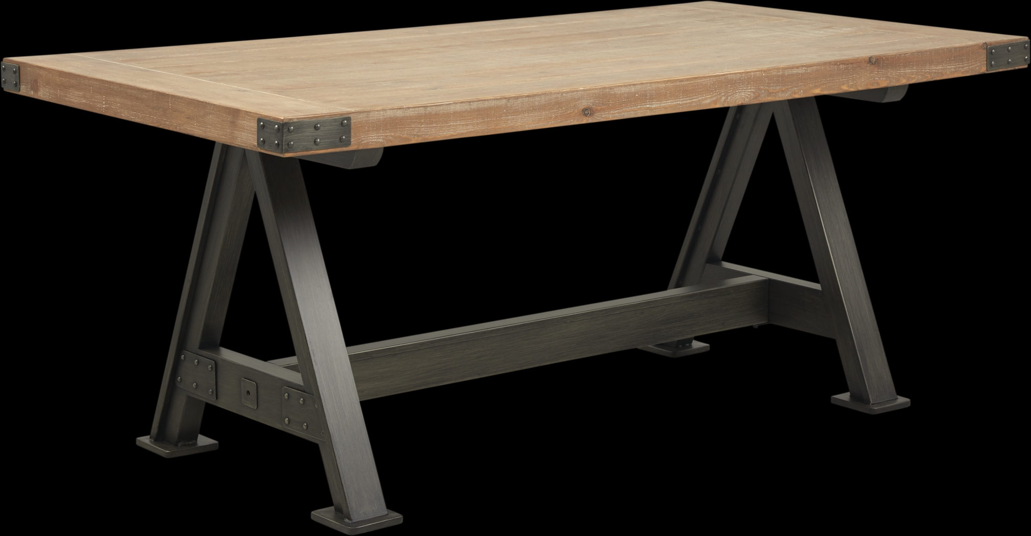 Hunter Mill Brown Dining Table - Thumbnail - Image 1