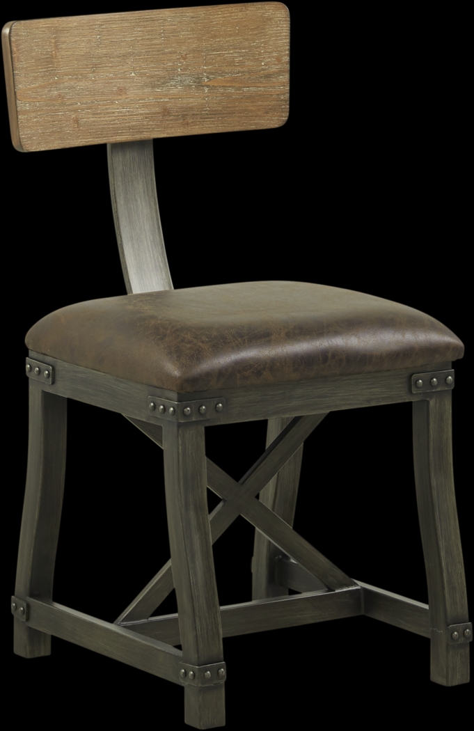Hunter Mill Brown Side Chair - Thumbnail - Image 1
