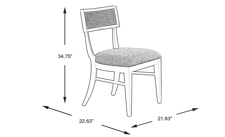 Dimension Image. Please refer to the Dimension Tab on this page for dimension details.