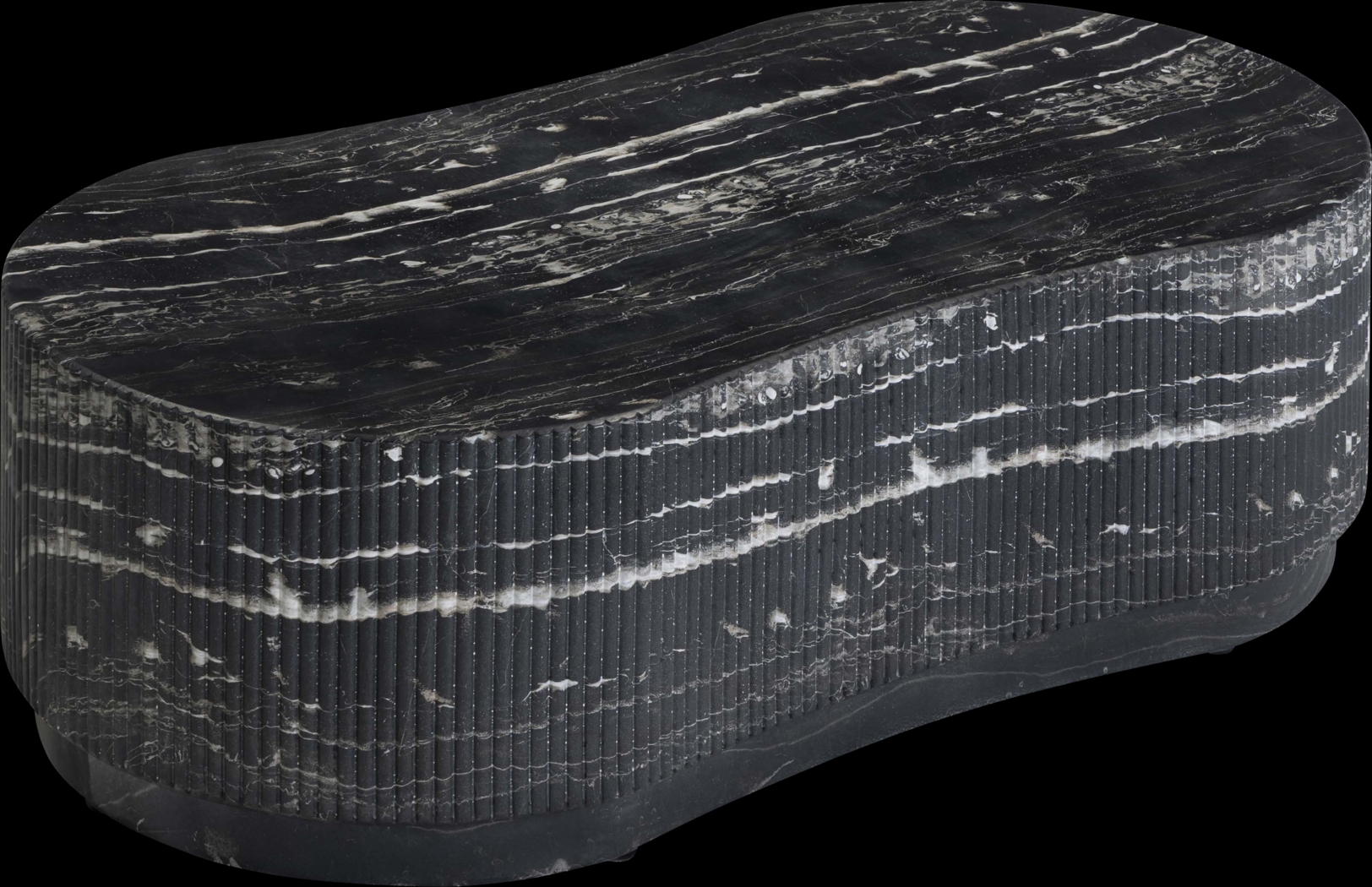 Huntingly Outdoor Black Cocktail Table - Thumbnail - Image 4