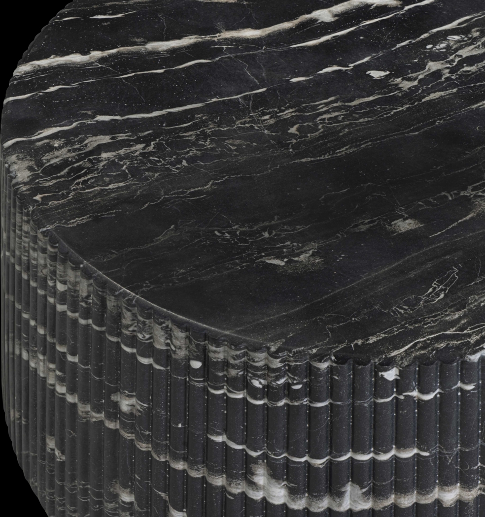 Huntingly Outdoor Black Cocktail Table - Thumbnail - Image 8