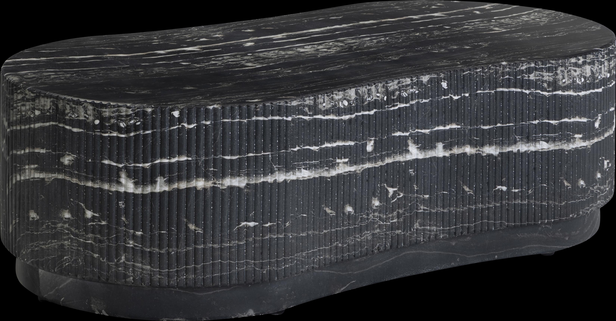 Huntingly Outdoor Black Cocktail Table - Thumbnail - Image 1