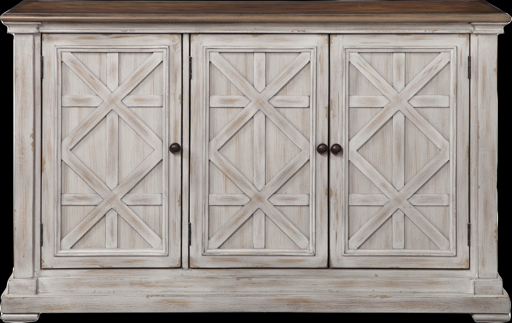 Huntwell White Credenza - Thumbnail - Image 3