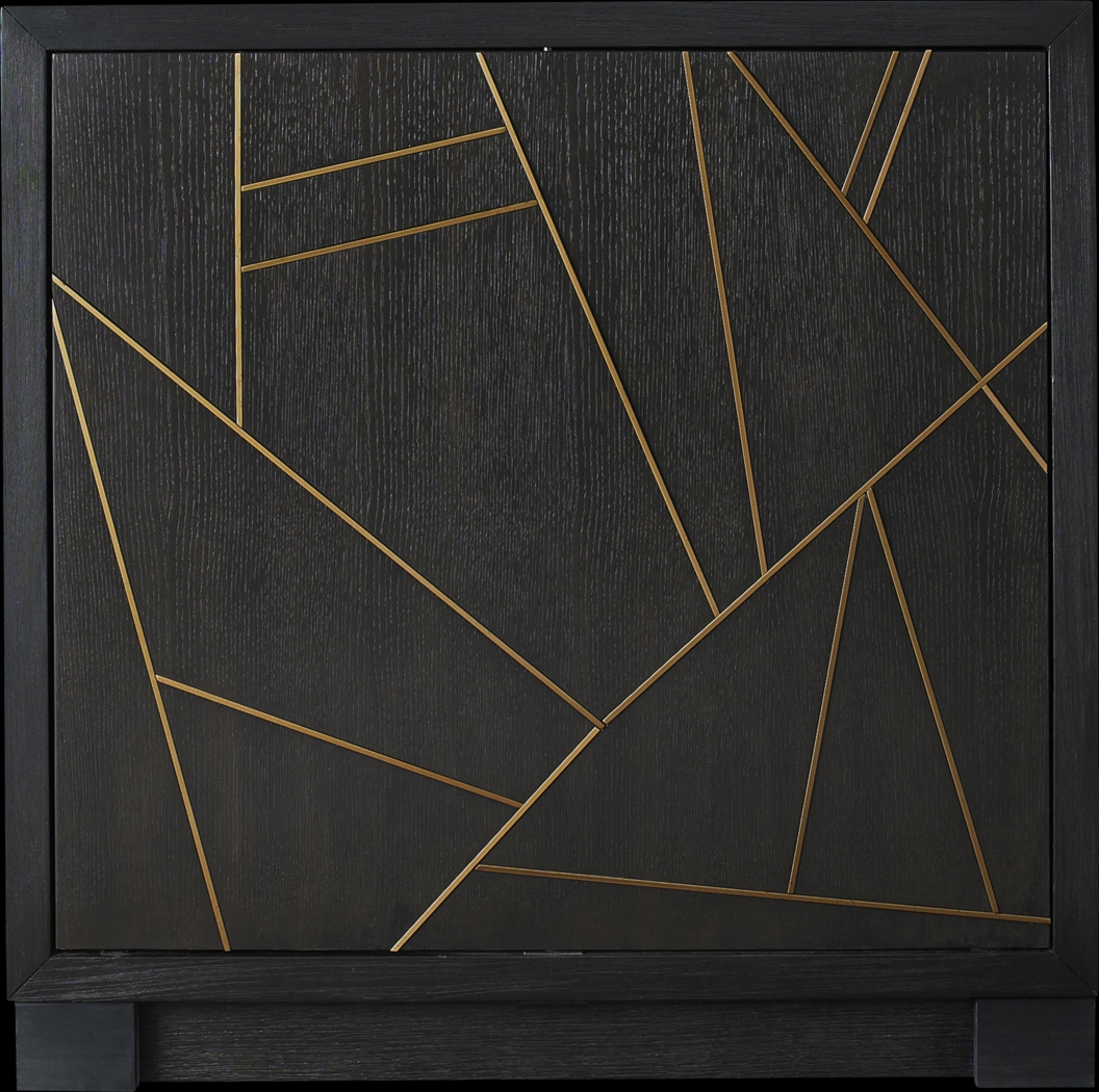 Hursey Black Accent Cabinet - Thumbnail - Image 2
