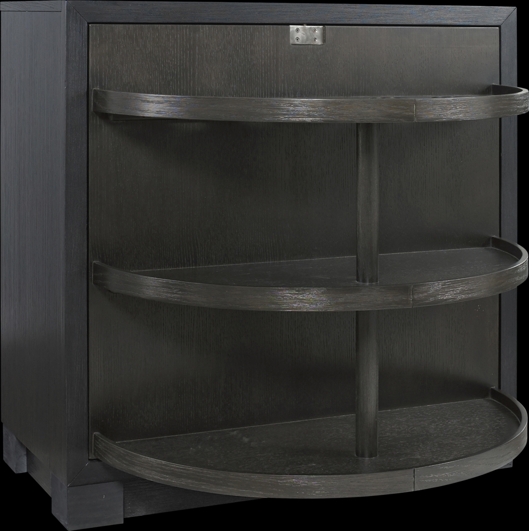 Hursey Black Accent Cabinet - Thumbnail - Image 3