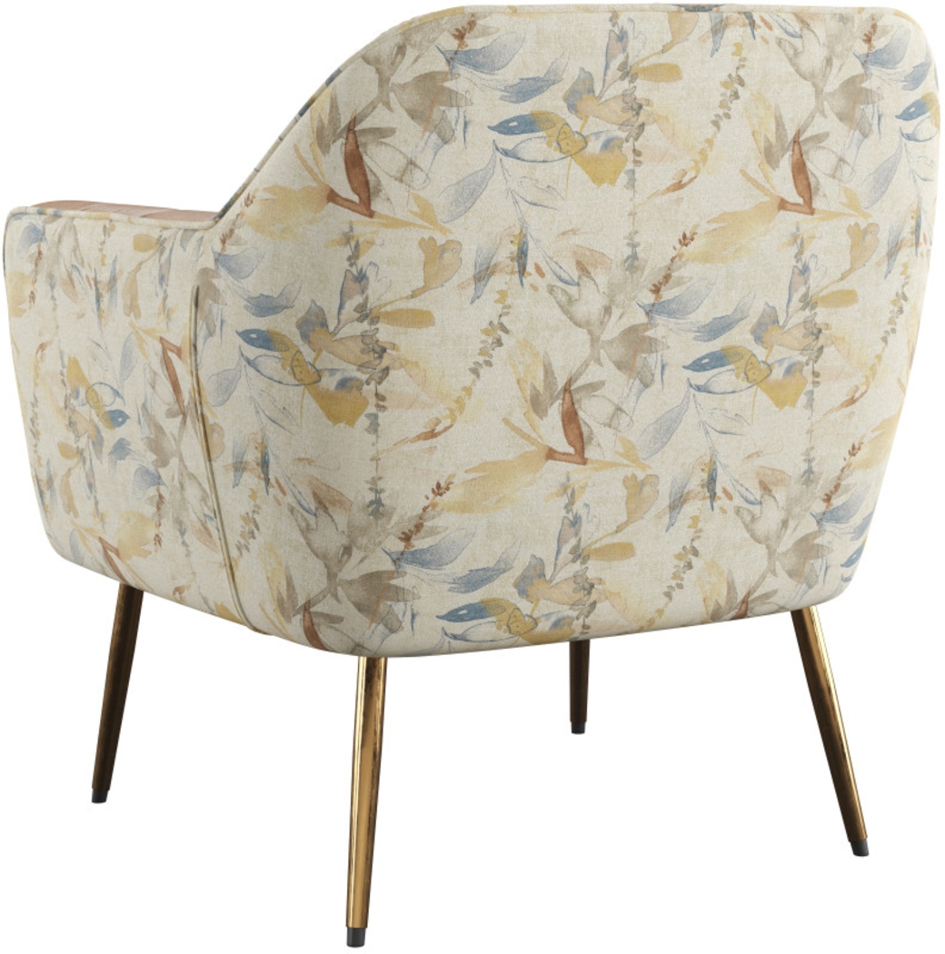 Hurstbourne Brown Accent Chair - Thumbnail - Image 2