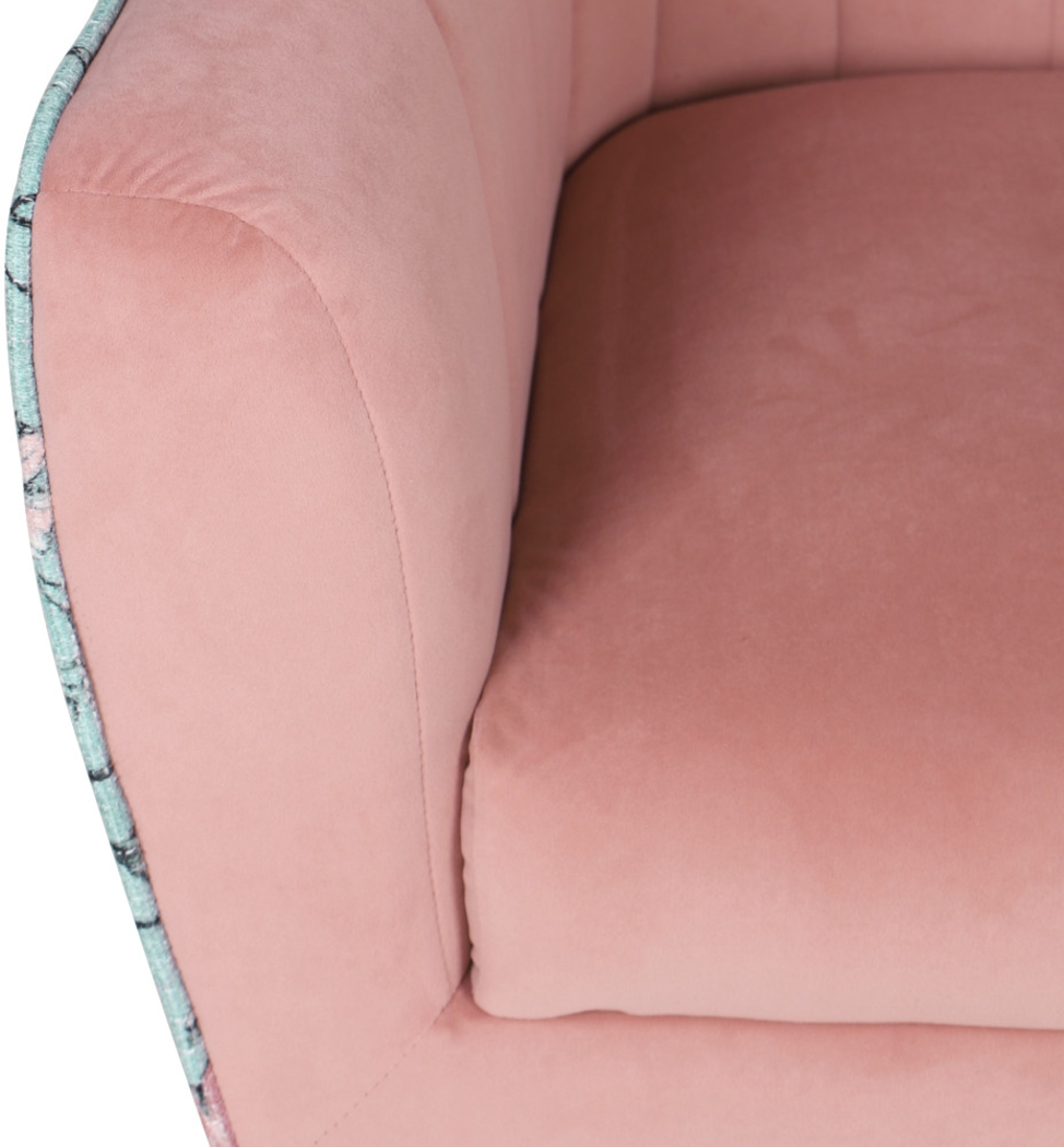 Hurstbourne Pink Accent Chair - Thumbnail - Image 4