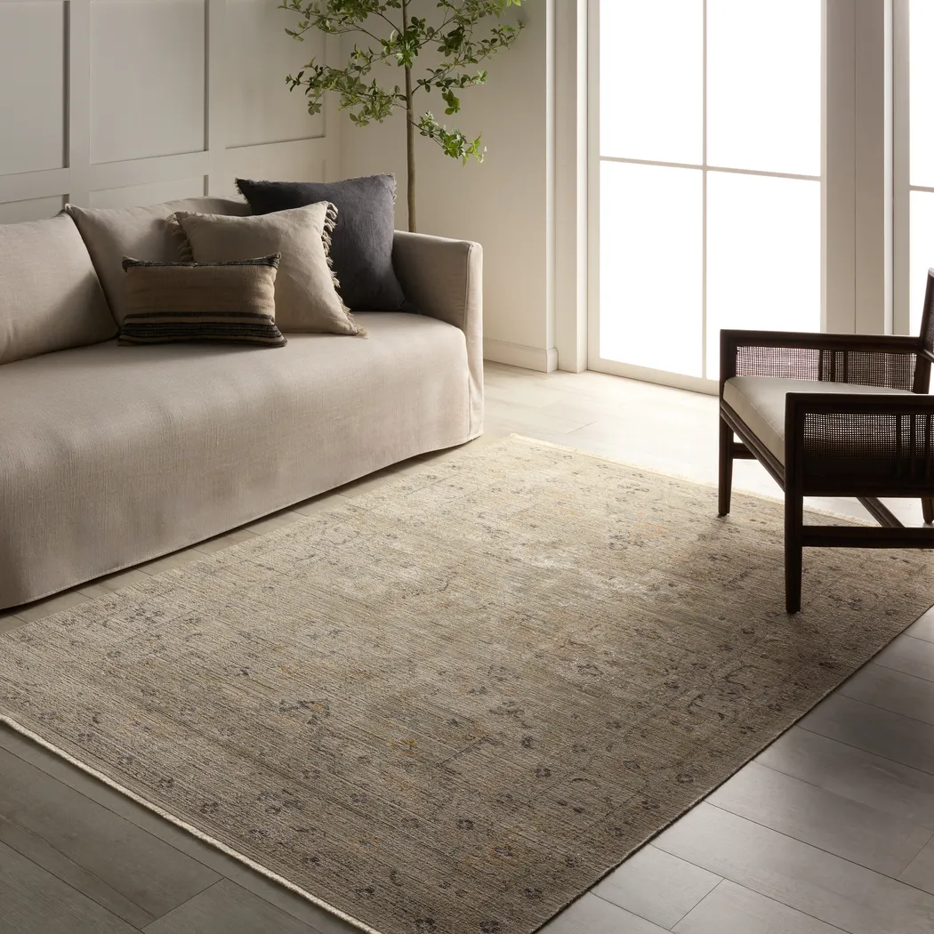 Husni Cream 5' x 7'10 Indoor/Outdoor Rug - Image 2