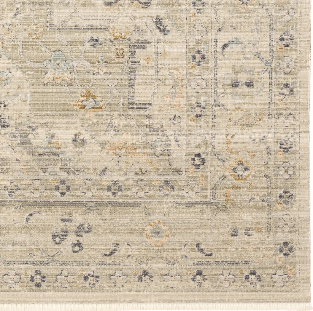 Husni Cream 5' x 7'10 Indoor/Outdoor Rug - Image 3