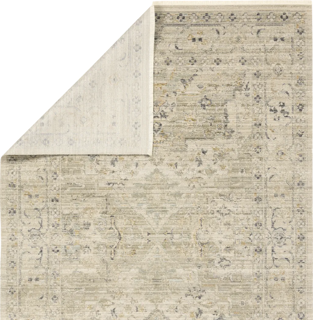 Husni Cream 5' x 7'10 Indoor/Outdoor Rug - Image 4