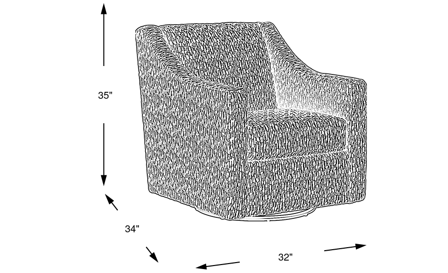 Dimension Image. Please refer to the Dimension Tab on this page for dimension details.