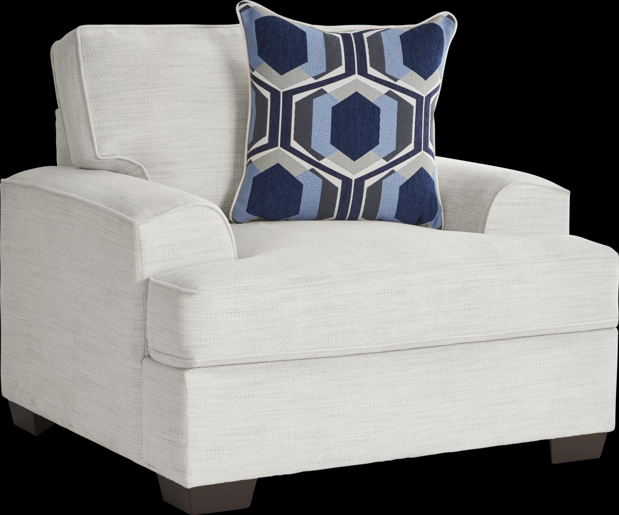 Hutchinson Cream Chair - Thumbnail - Image 1