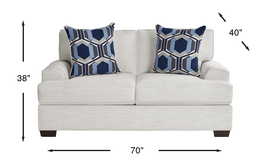 Dimension Image. Please refer to the Dimension Tab on this page for dimension details.