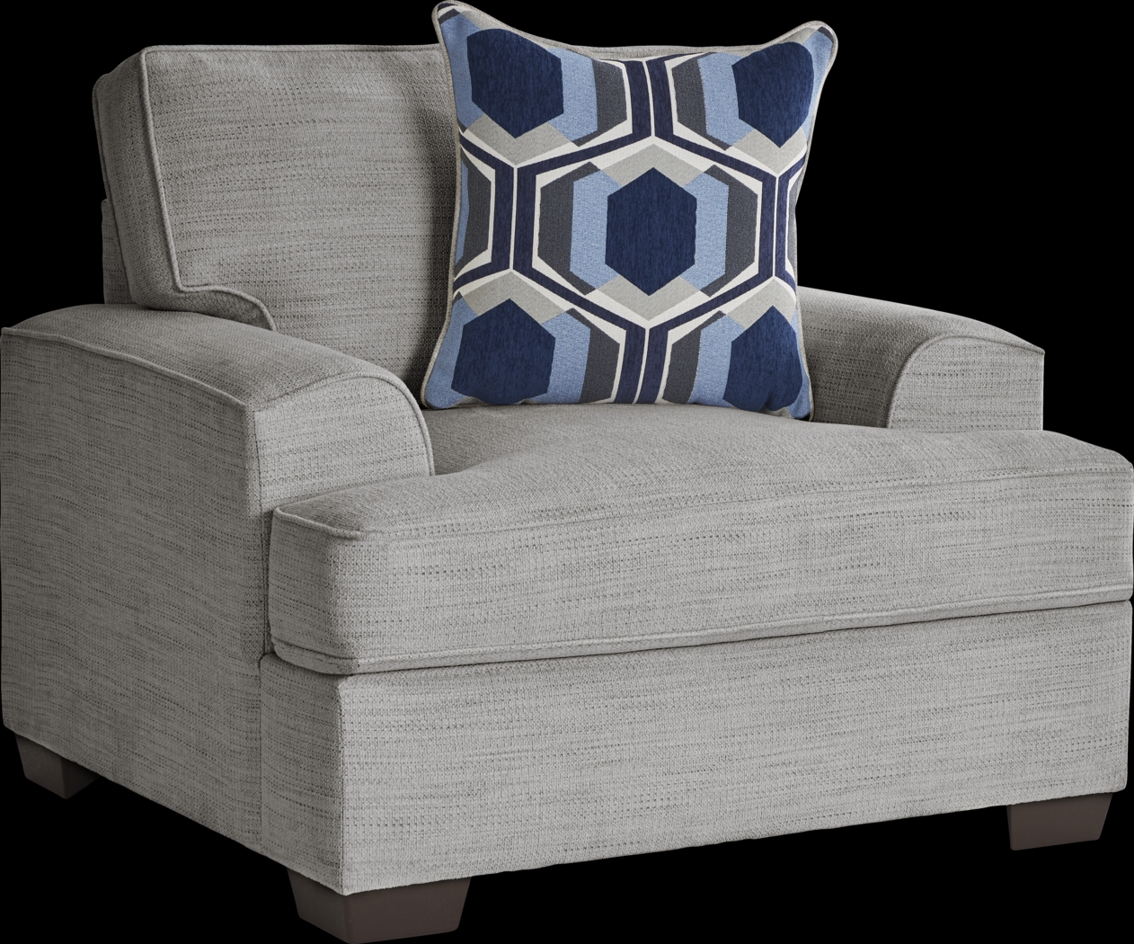 Hutchinson Gray 3 Pc Living Room - Thumbnail - Image 5