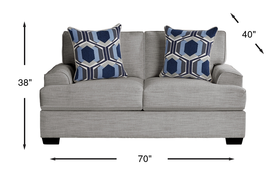 Dimension Image. Please refer to the Dimension Tab on this page for dimension details.