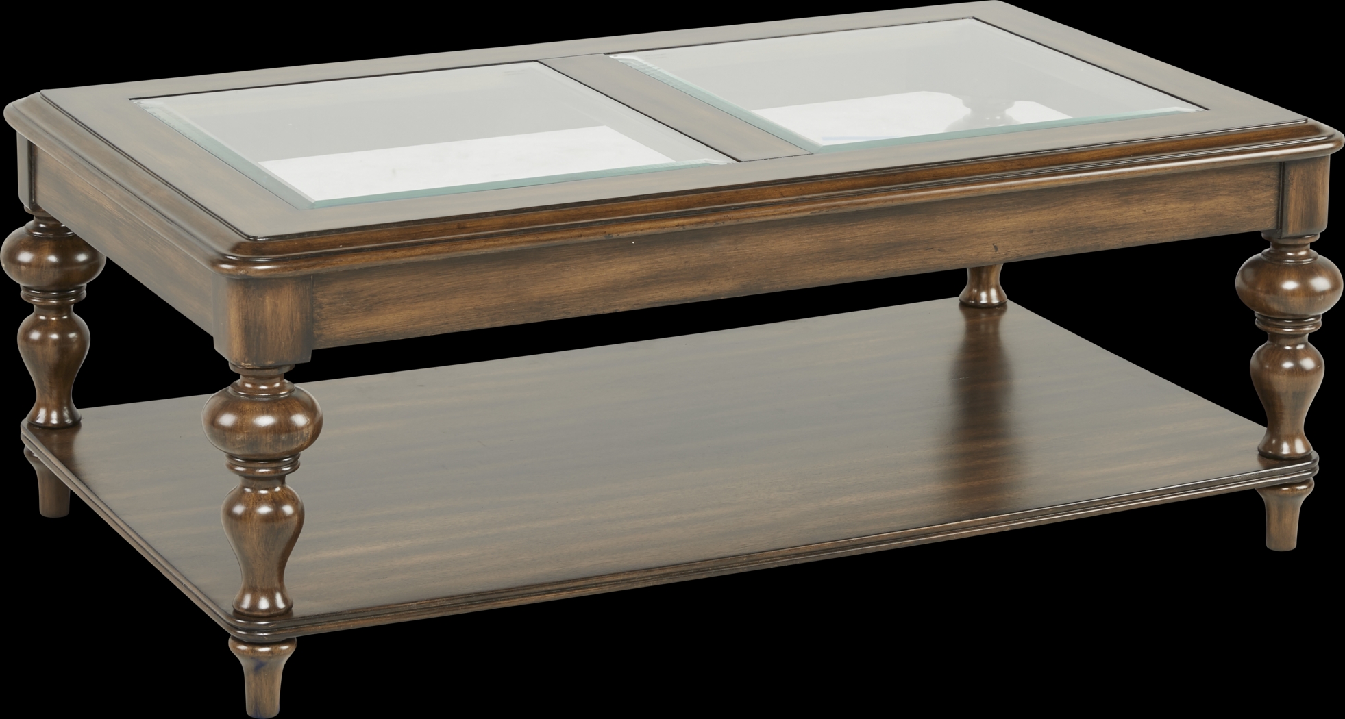 Hutton Brown Cocktail Table - Thumbnail - Image 1