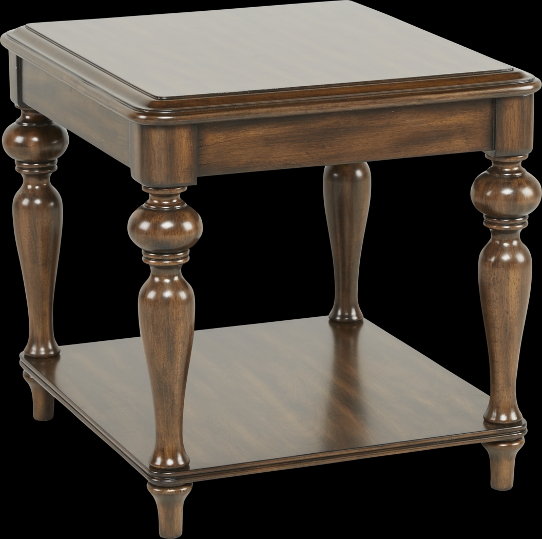 Hutton Brown End Table - Thumbnail - Image 1