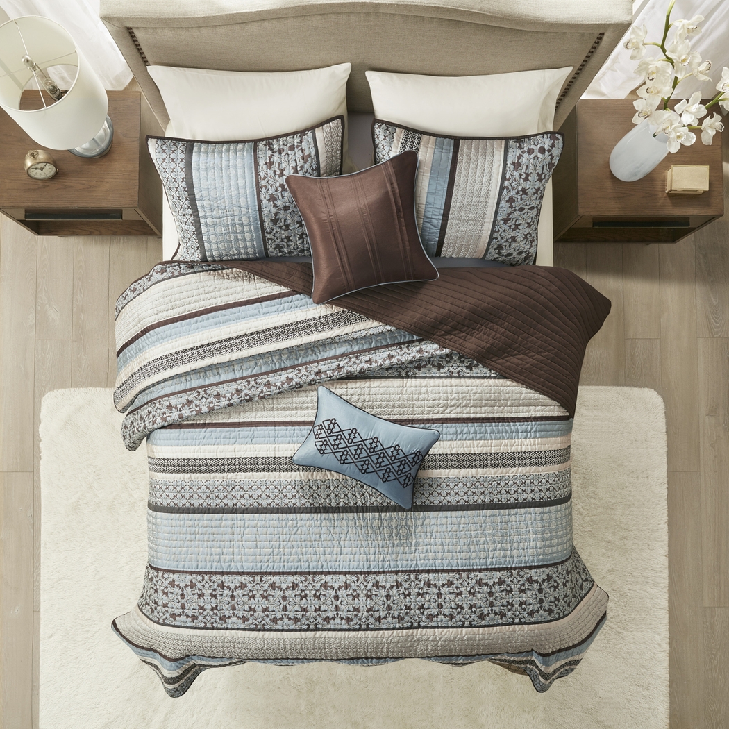 Huxley 5 Pc King Coverlet Set - Thumbnail - Image 4