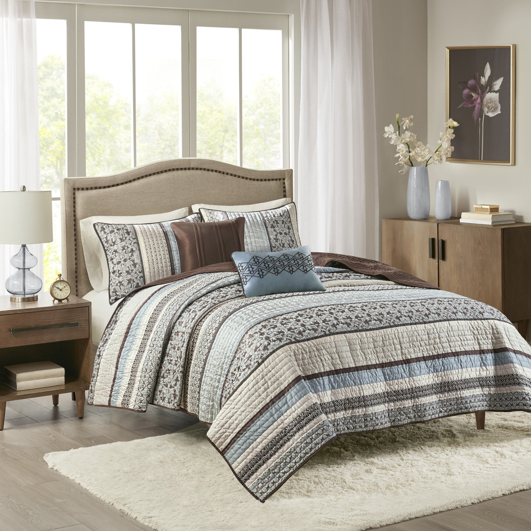 Huxley 5 Pc King Coverlet Set - Thumbnail - Image 1